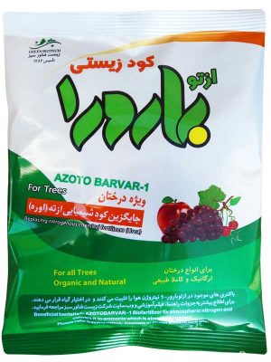 کود زیستی ازتوبارور-1 جامد ویژه درختان تولید شرکت زیست فناور سبز